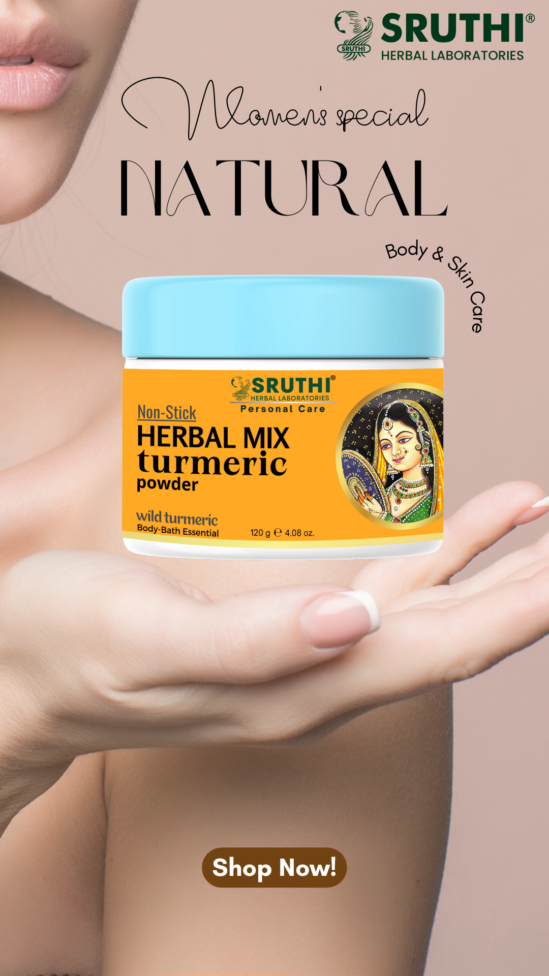 Non-Stick | Herbal Mix | Turmeric - 120g