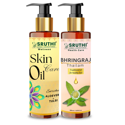 Skin Care Oil + Bhringraj Oil