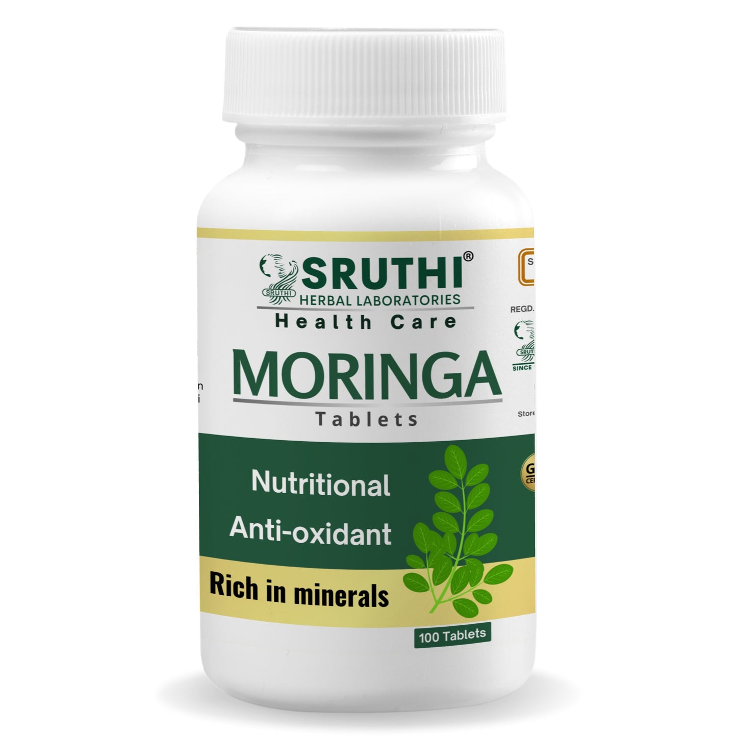 Moringa Tablet + Spirulina Tablet