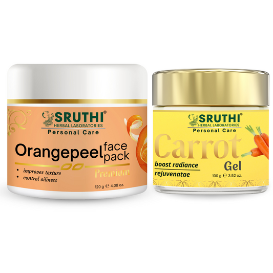 Orangepeel Face Pack + Carrot Gel